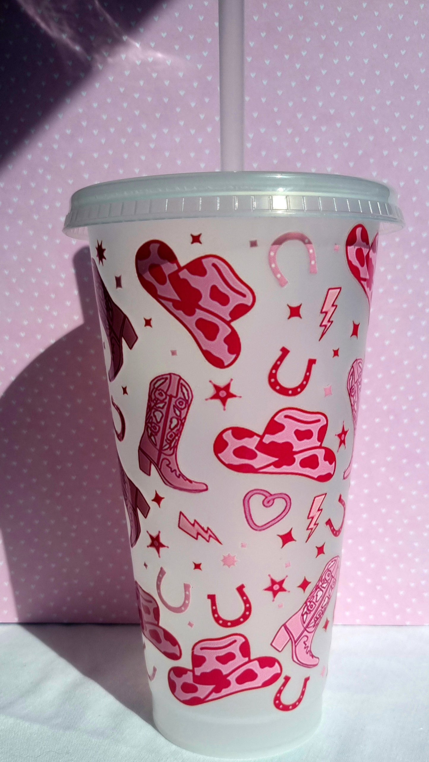 Cowgirl Print Tumbler 700ml
