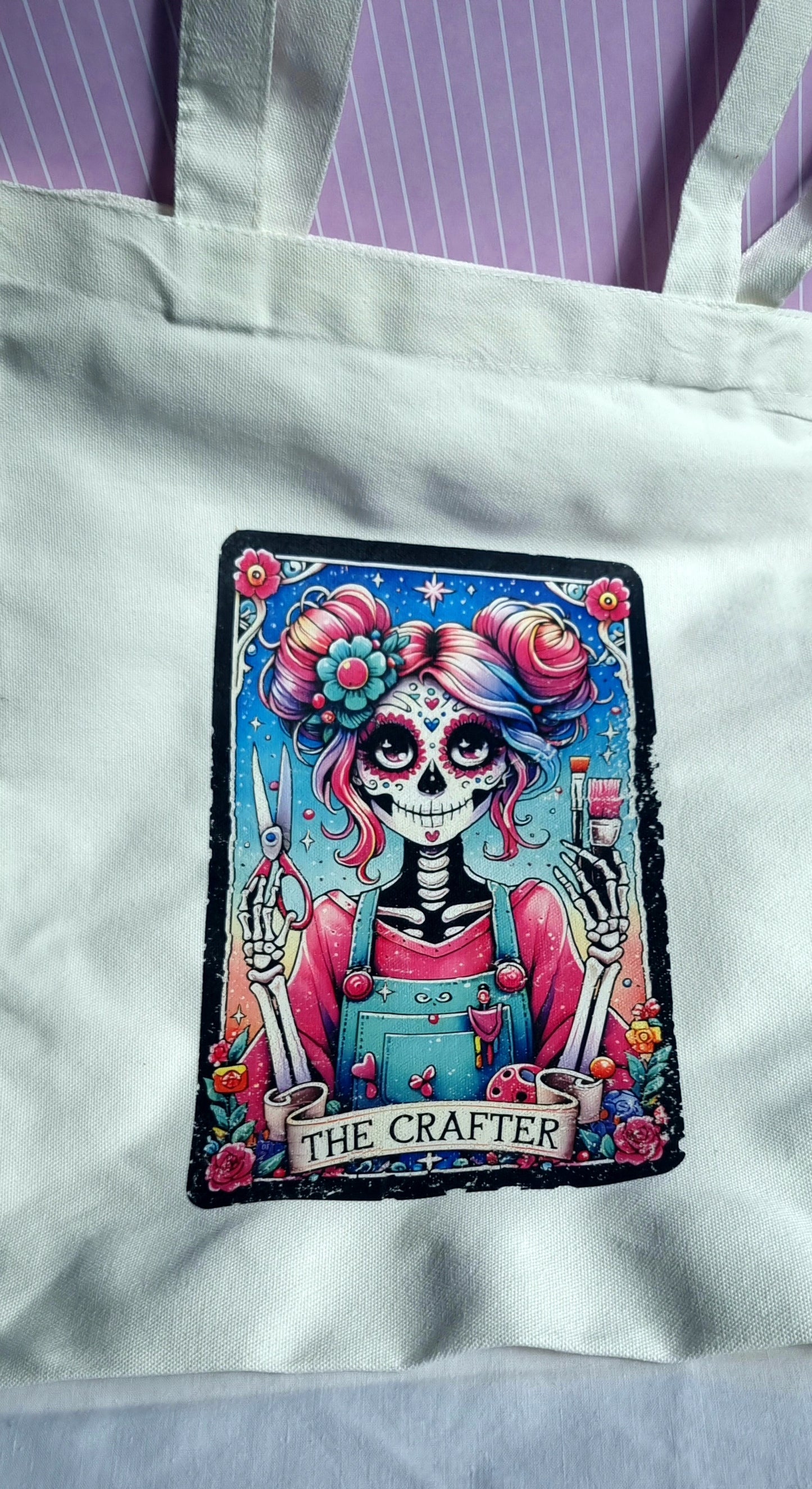 'The Crafter' Tarot Print Tote Bag - IMPERFECT