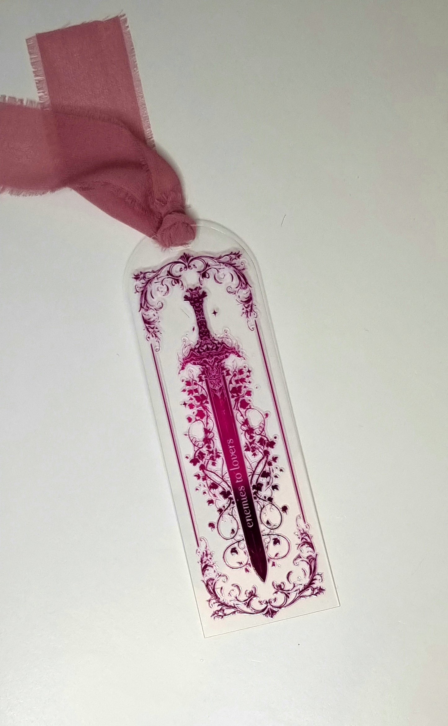 Enemies To Lovers Acrylic Bookmark