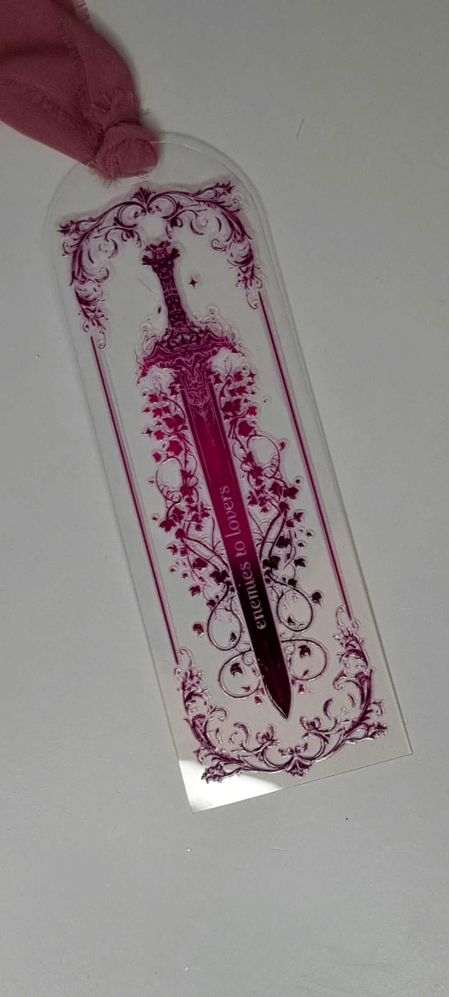 Enemies To Lovers Acrylic Bookmark