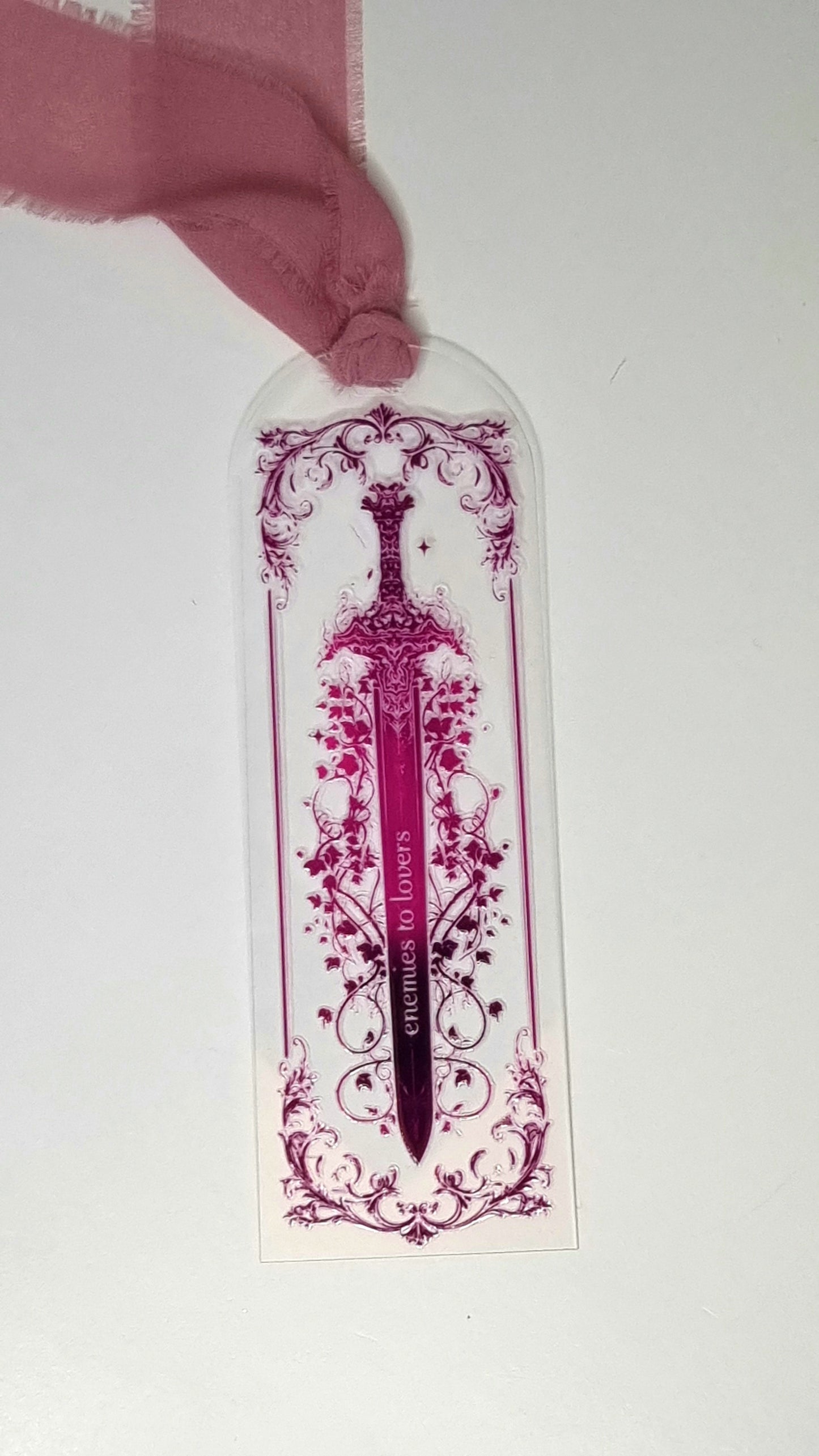 Enemies To Lovers Acrylic Bookmark