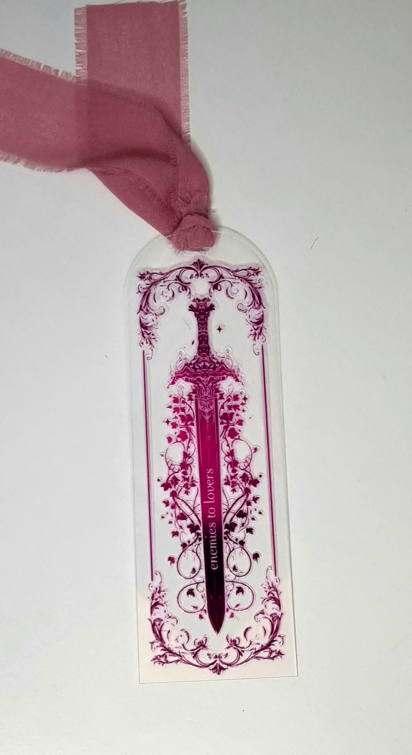 Enemies To Lovers Acrylic Bookmark