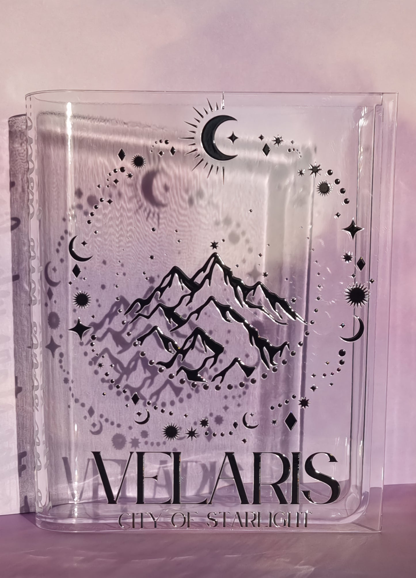 Velaris Design Book Case/Vase Acrylic