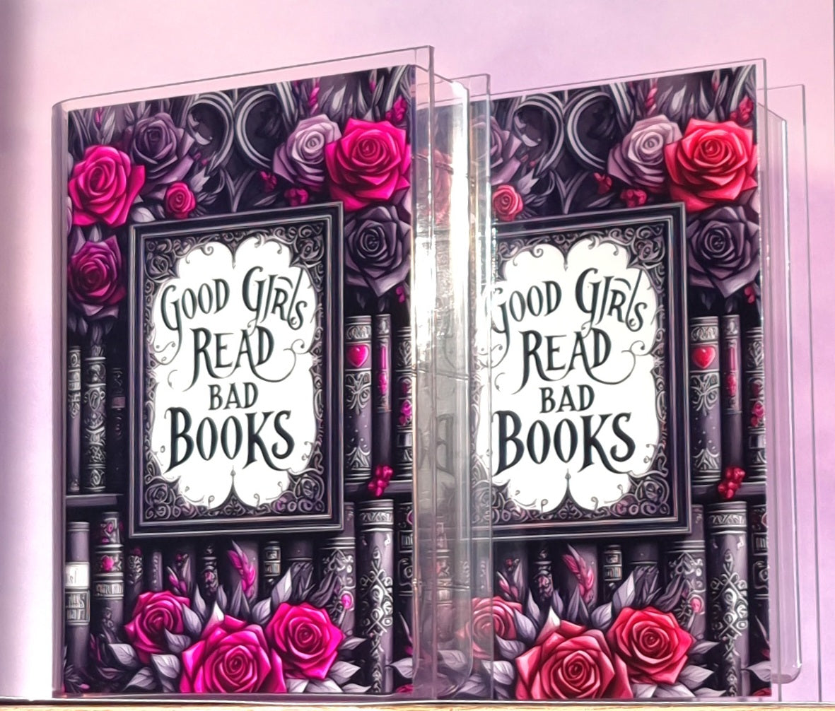 Good Girls Read Bad Books Red Book Case/Vase Acrylic
