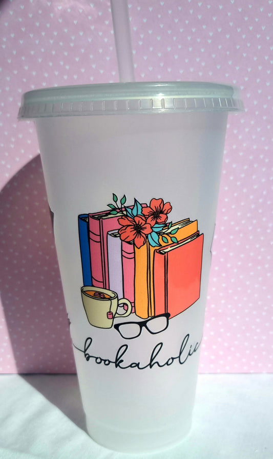 Bookaholic Print Tumbler 700ml