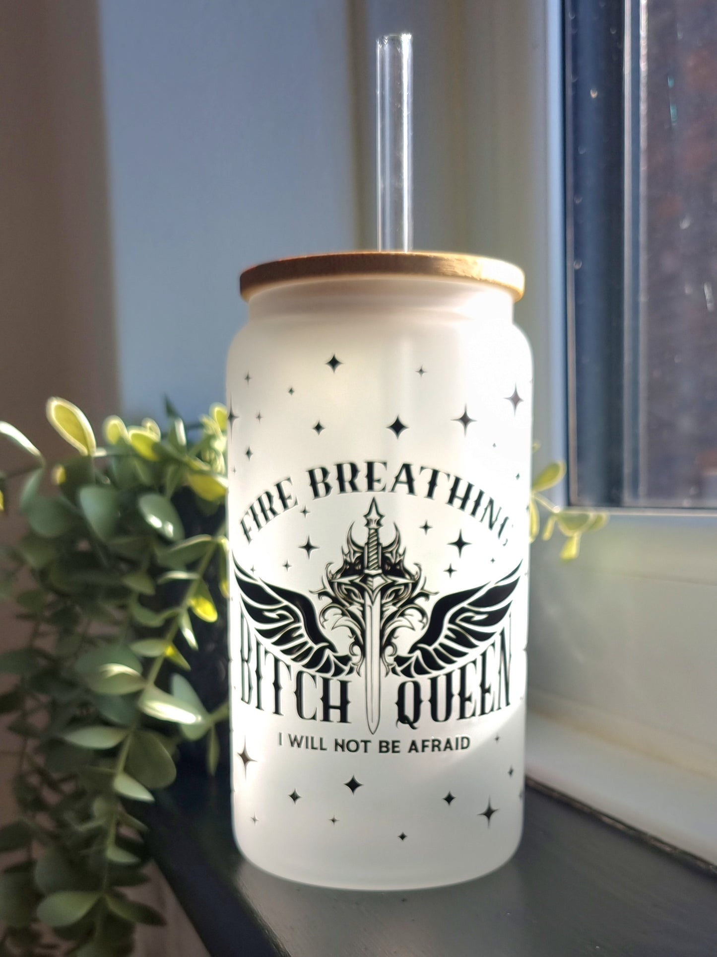 Throne Of Glass Inspired Glass Cup 500ml