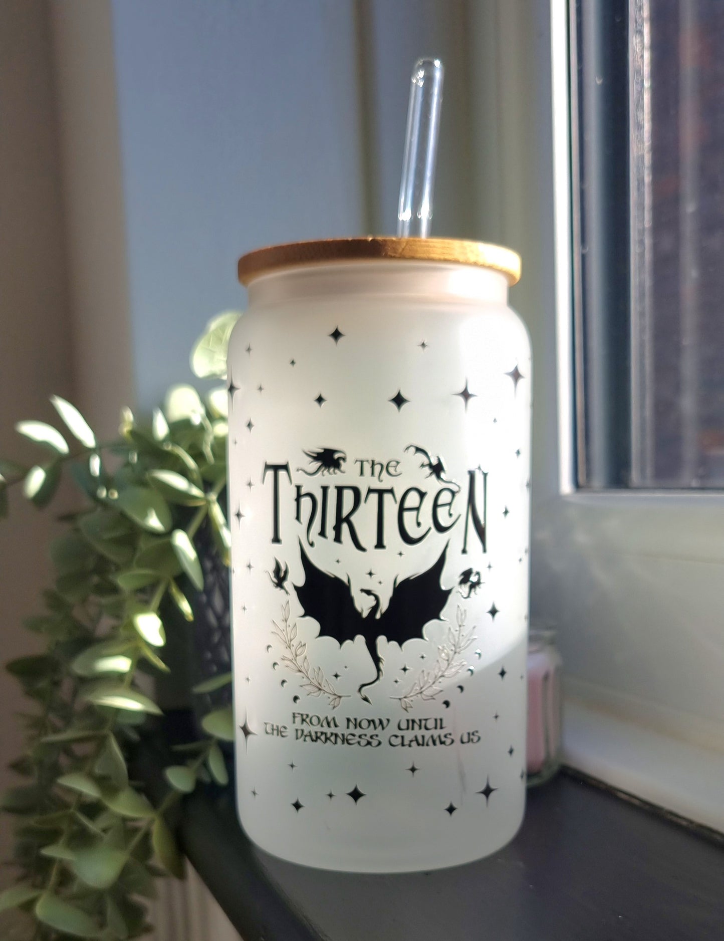 Throne Of Glass Inspired Glass Cup 500ml