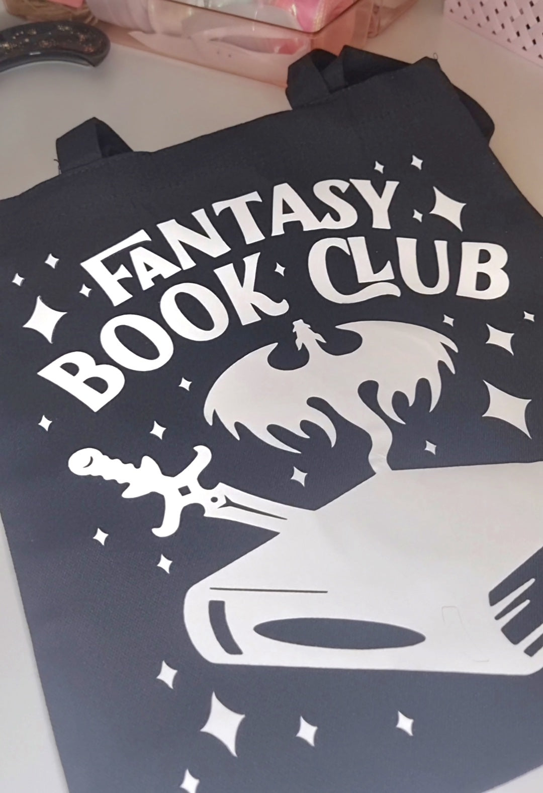 Fantasy Book Club Tote Bag