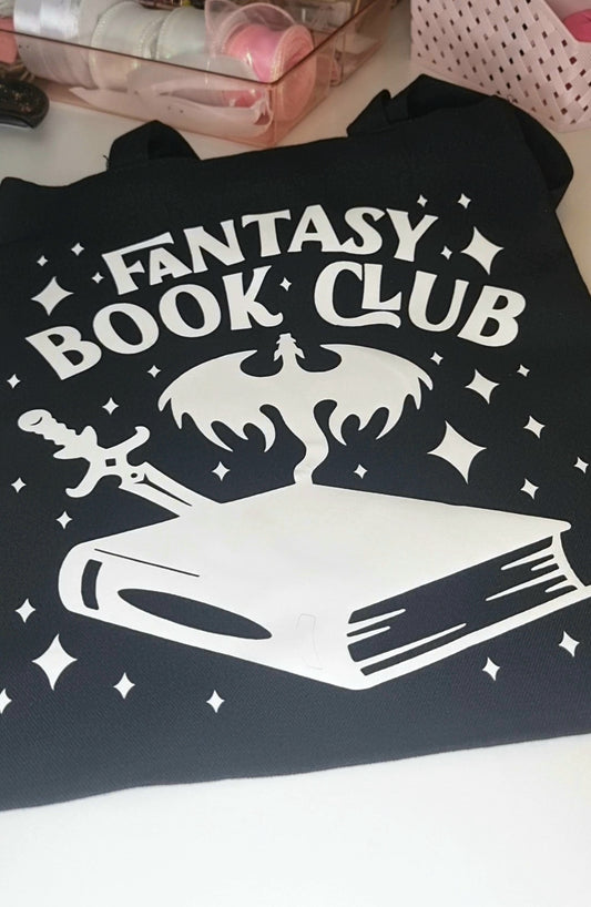 Fantasy Book Club Tote Bag